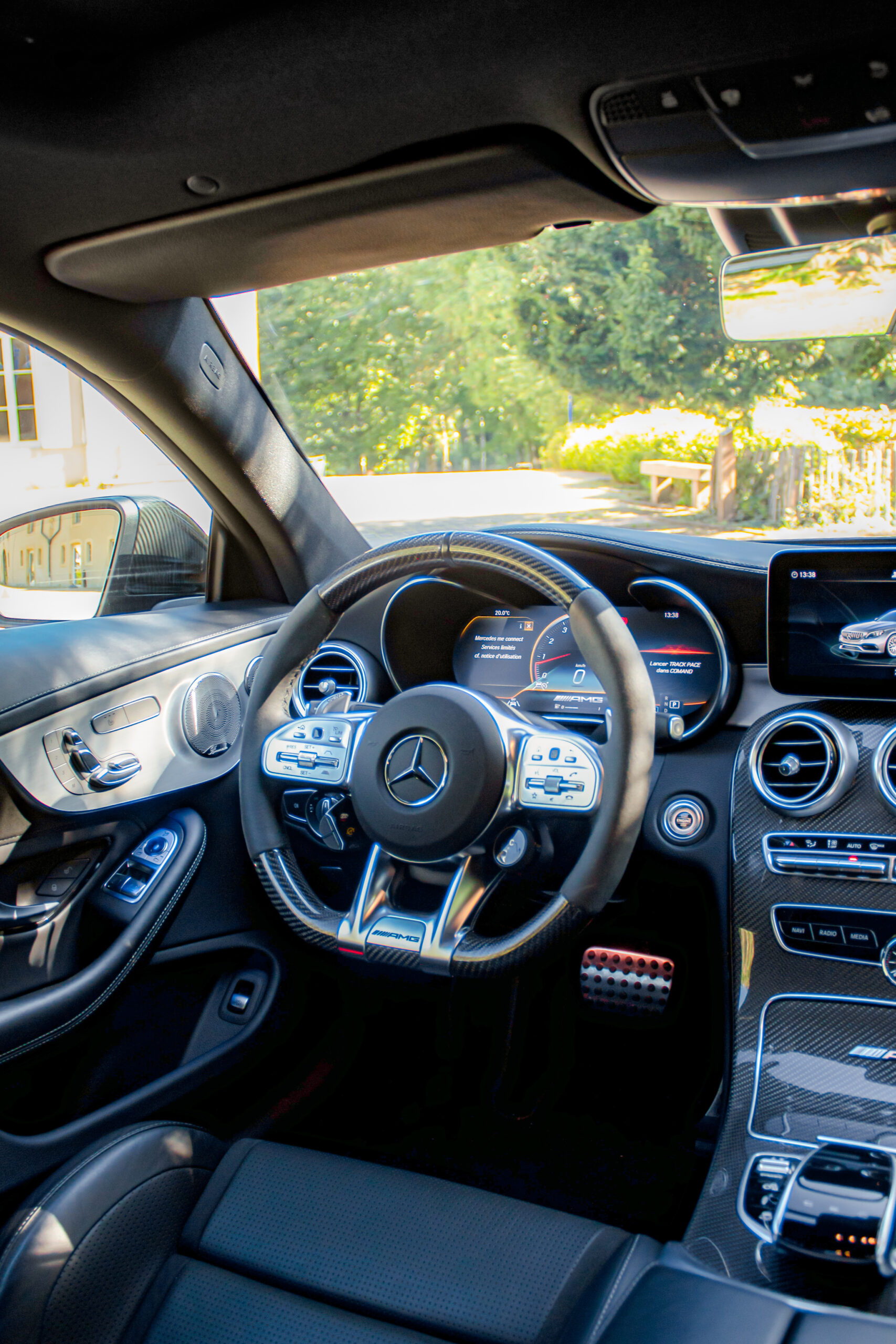 Mercedes C63S AMG V8 bi-turbo Leasydrive